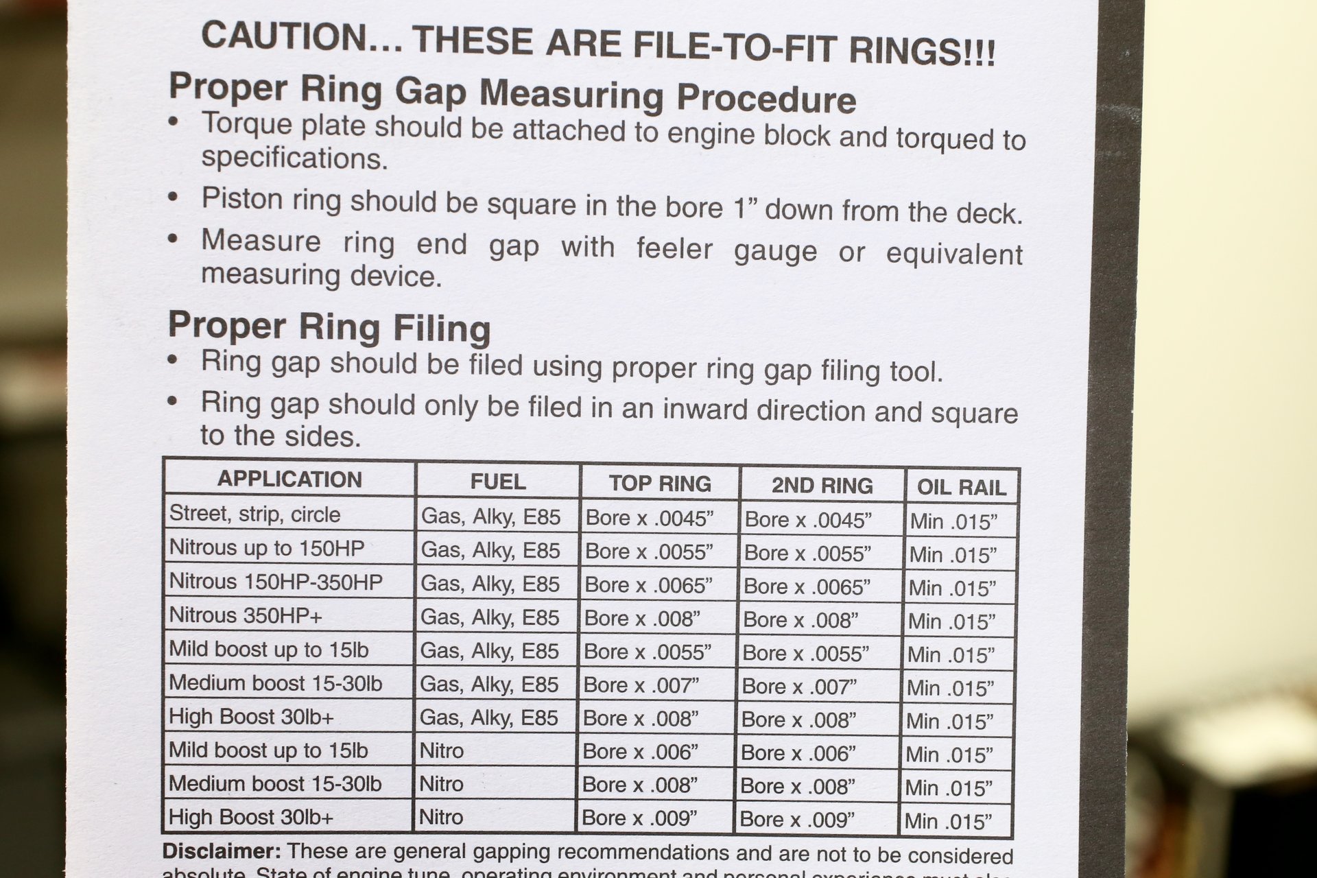 How To File Fit And Install Piston Rings how-to-file-fit-and-install-piston-rings